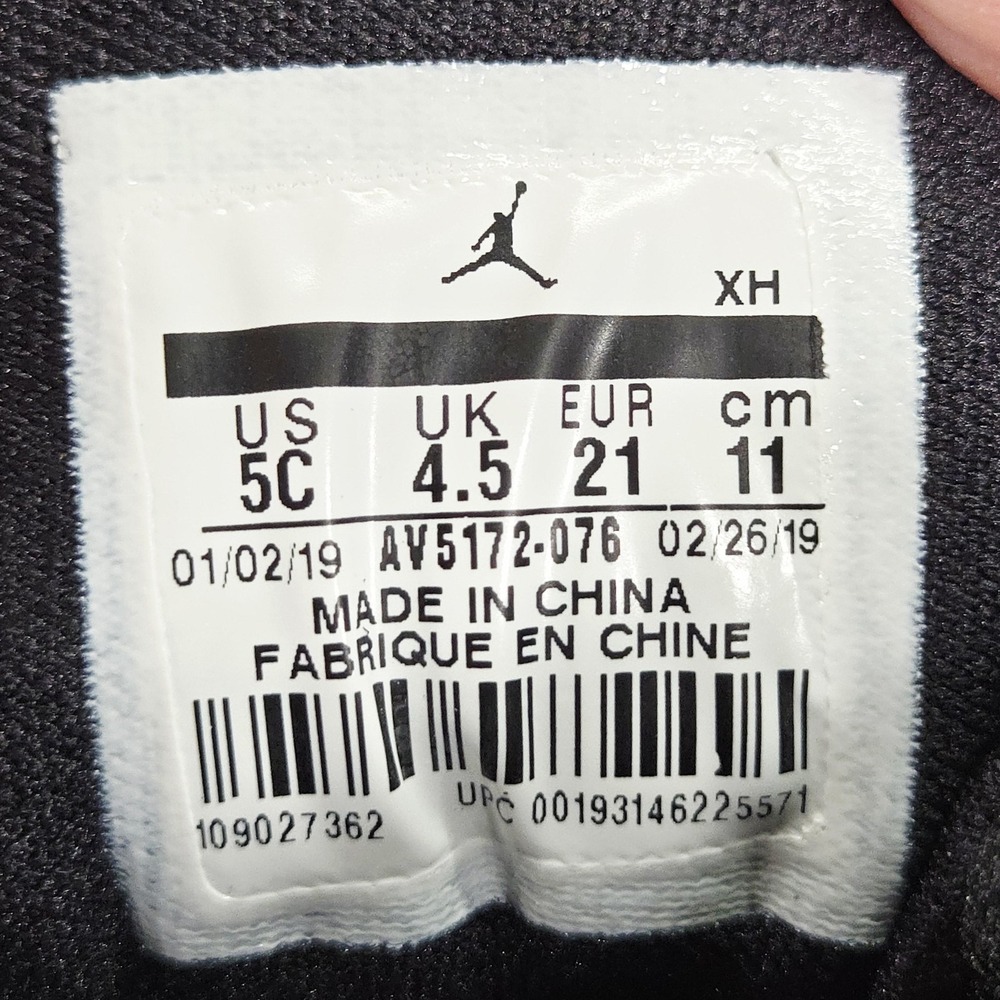 Nike Air Jordan 1‎ Mid TD Shoes Kids 5C AV5172-076 Toddler Basketball Sneakers - Picture 12 of 12